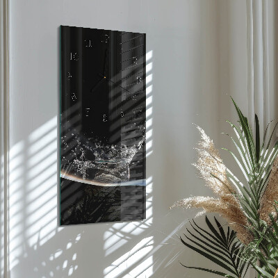 Reloj rectangular Agua