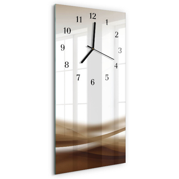 Reloj rectangular Líneas abstractas