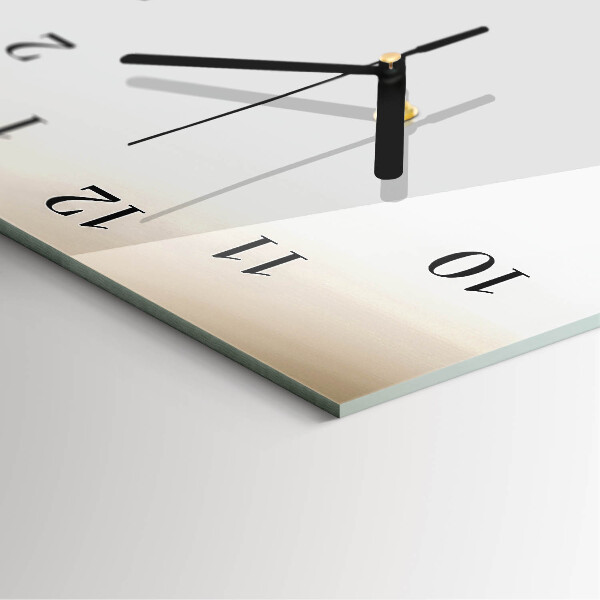Reloj rectangular Líneas abstractas