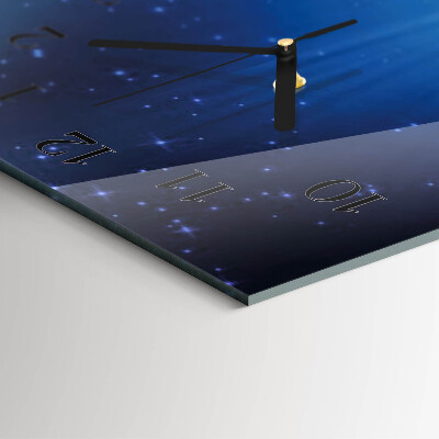 Reloj rectangular El universo de la Tierra