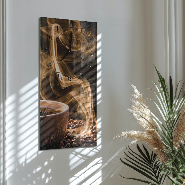 Reloj rectangular Taza de café