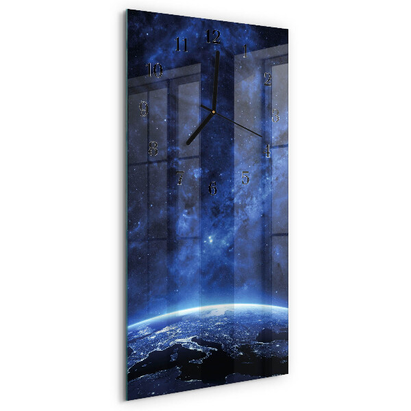 Reloj rectangular Weltall
