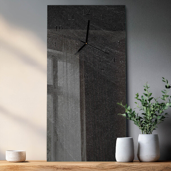 Reloj rectangular Mármol