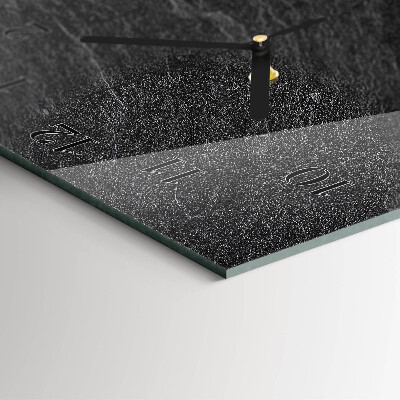 Reloj rectangular Mármol