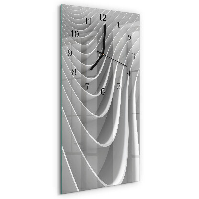 Reloj rectangular Abstracción