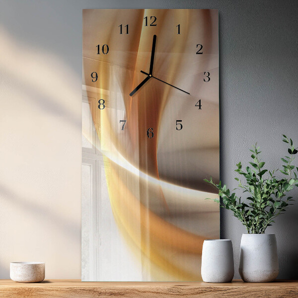 Reloj rectangular Abstracción