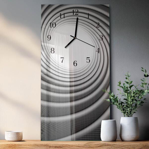 Reloj rectangular Vórtice