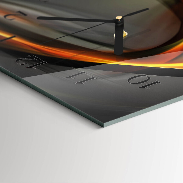 Reloj rectangular Abstracción