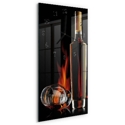 Reloj rectangular Alcohol