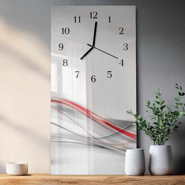 Reloj rectangular Curva