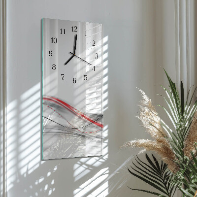 Reloj rectangular Curva