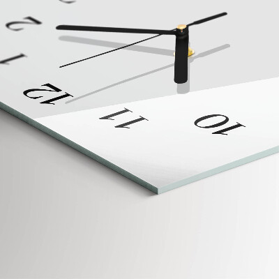 Reloj rectangular Curva