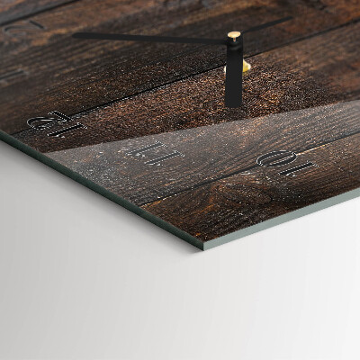 Reloj rectangular Madera