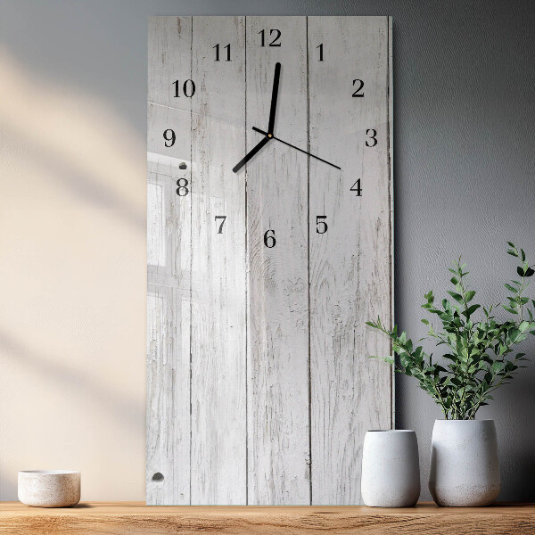 Reloj rectangular Madera