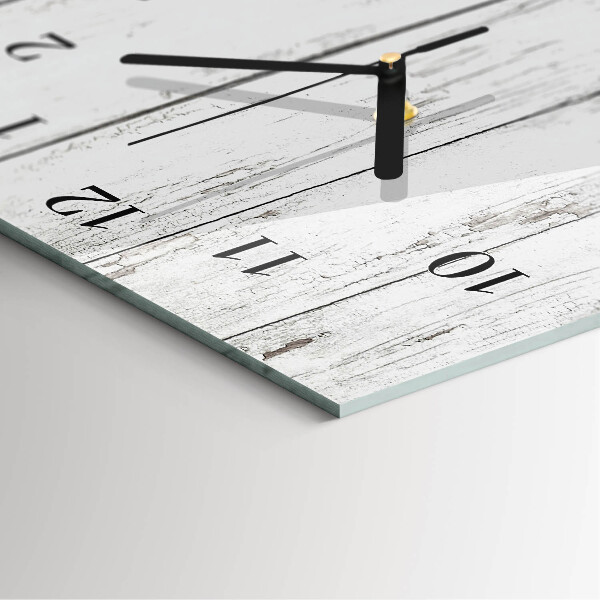 Reloj rectangular Madera