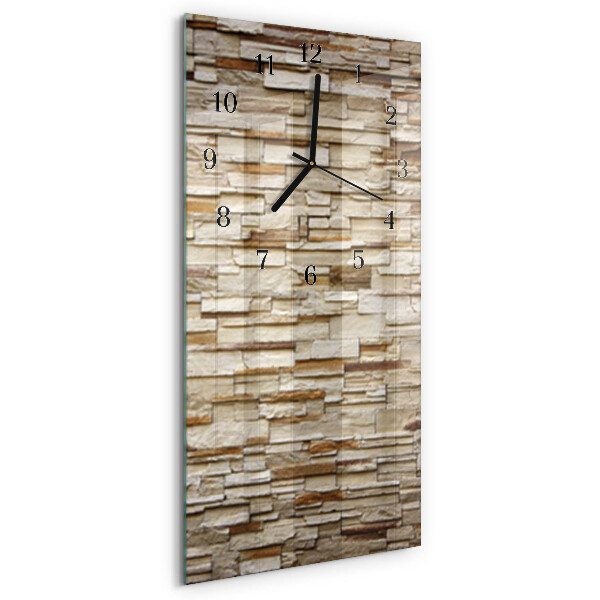Reloj rectangular Escoria de huella