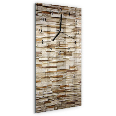 Reloj rectangular Escoria de huella