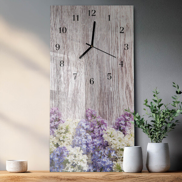 Reloj rectangular Lila