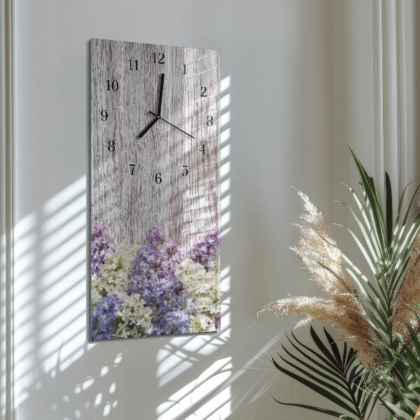 Reloj rectangular Lila