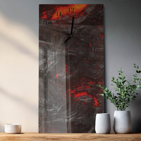 Reloj rectangular Lava