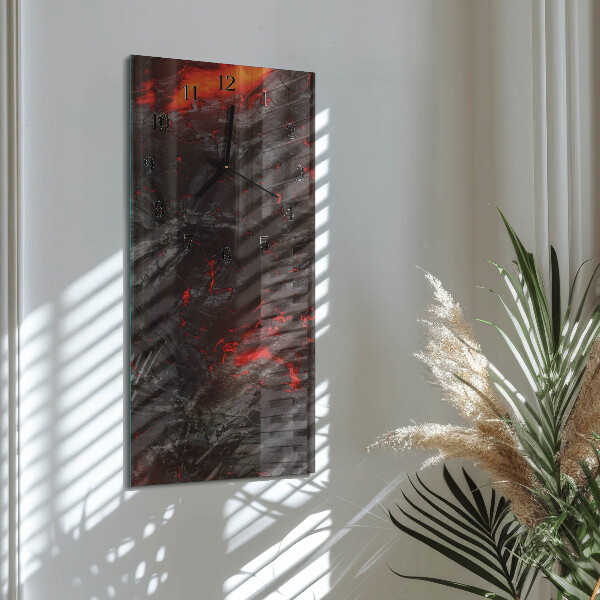 Reloj rectangular Lava