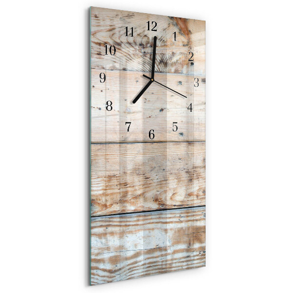 Reloj rectangular Madera