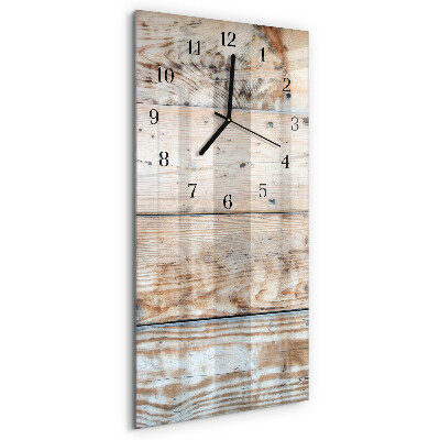 Reloj rectangular Madera