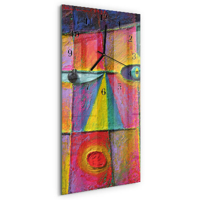Reloj rectangular Pedazo