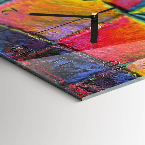 Reloj rectangular Pedazo