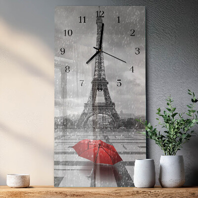 Reloj rectangular Torre Eiffel
