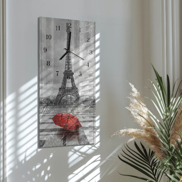 Reloj rectangular Torre Eiffel