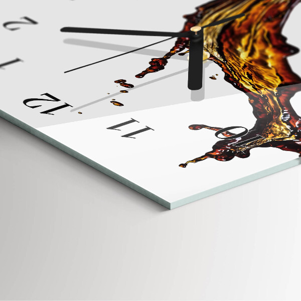 Reloj rectangular Taza de café