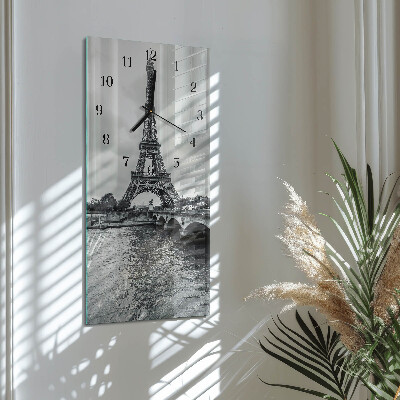 Reloj rectangular Vista de la Torre Eiffel