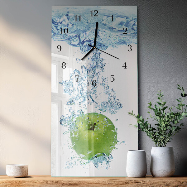 Reloj rectangular Agua de manzana