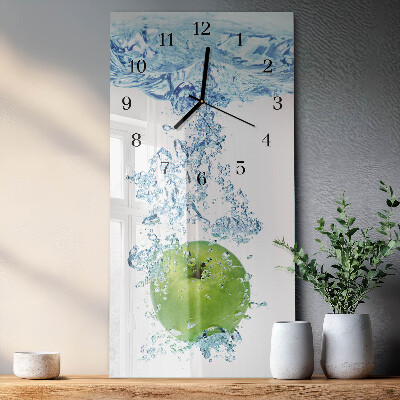 Reloj rectangular Agua de manzana