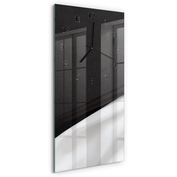 Reloj rectangular Contraste