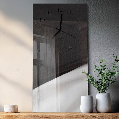 Reloj rectangular Contraste
