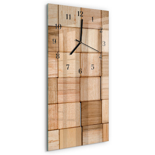 Reloj rectangular Bloques de juego