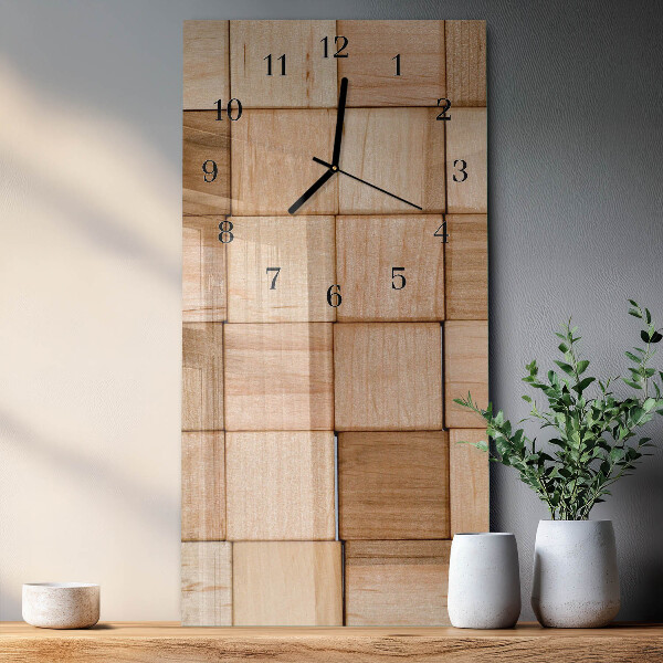 Reloj rectangular Bloques de juego