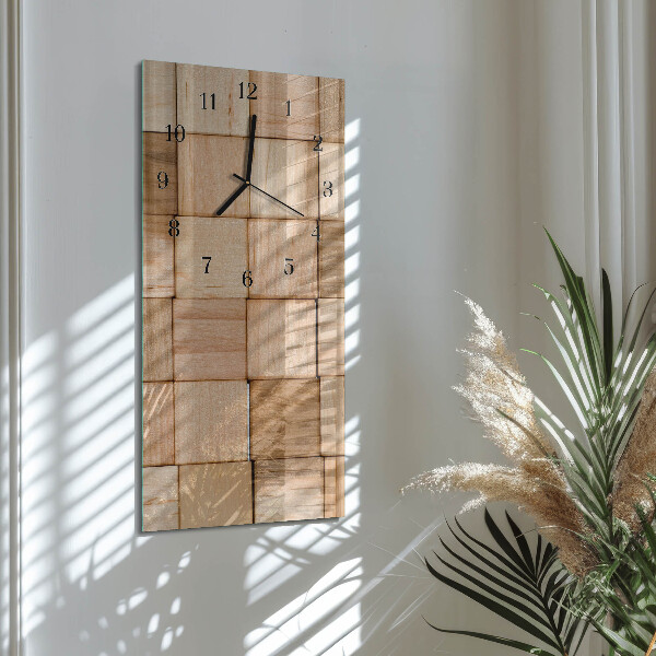 Reloj rectangular Bloques de juego