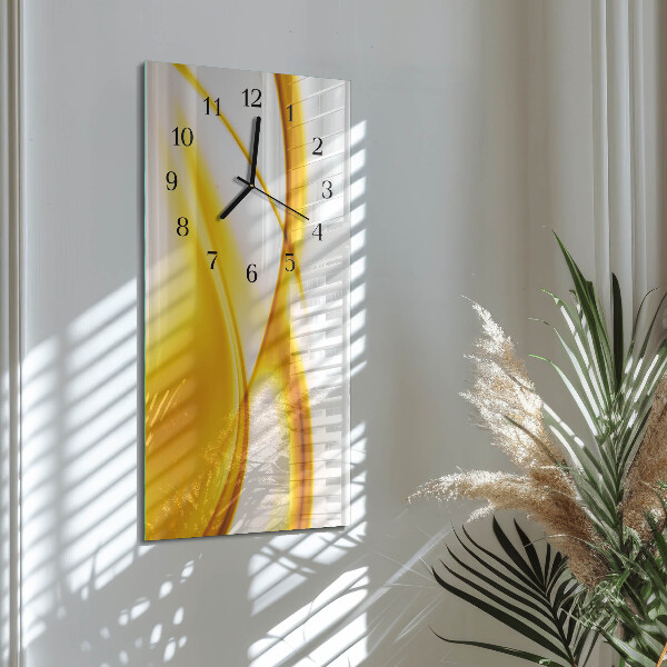 Reloj rectangular Arte abstracto