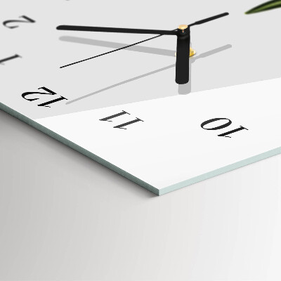 Reloj rectangular Flor