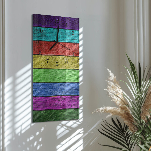 Reloj rectangular Lámina