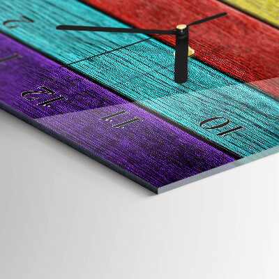 Reloj rectangular Lámina