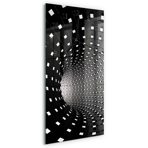 Reloj rectangular Túnel