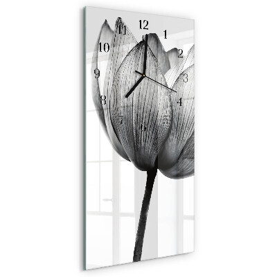Reloj rectangular Tulipán