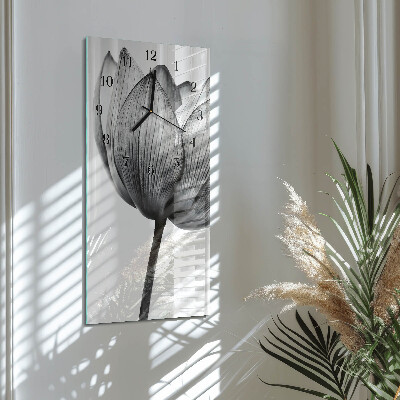 Reloj rectangular Tulipán