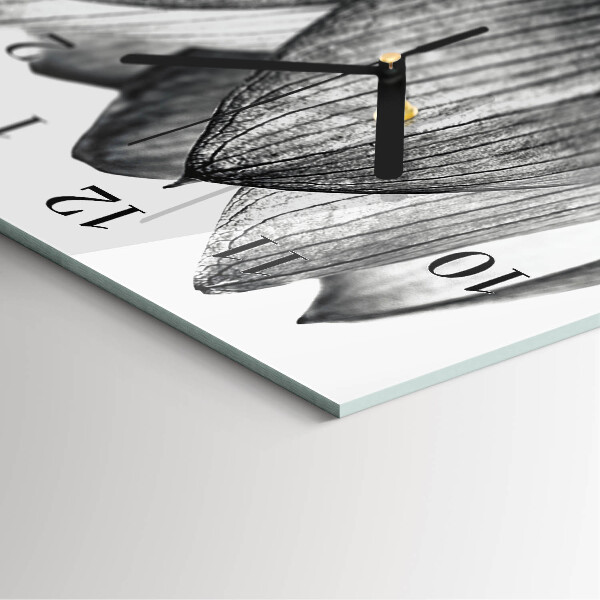 Reloj rectangular Tulipán