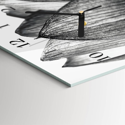 Reloj rectangular Tulipán