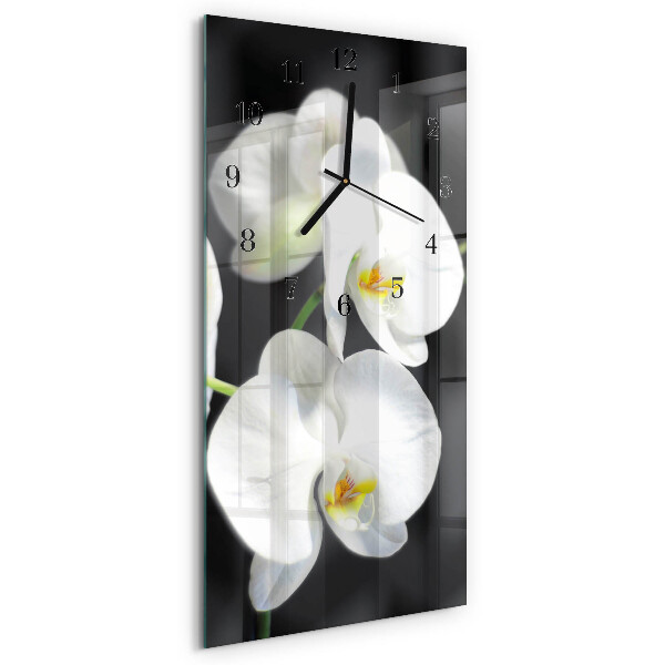 Reloj rectangular Orquídea